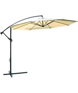 Domo Mea Ombrellone da Giardino a braccio laterale - Ecru - 3m