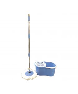 Spin Mop per Lavaggio Pavimenti - Blu - 45x25x21,5 cm