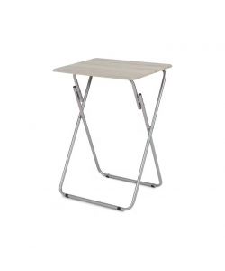 Domo Mea - Tavolo Pieghevole 40x38x66 cm in MDF Color Rovere