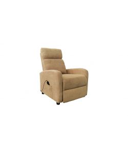 Domo Mea Poltrona Reclinabile Vibromassaggiante Crema - Comfort e Stile