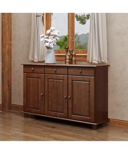 Credenza ciliegio 3 ante 3 cassetti