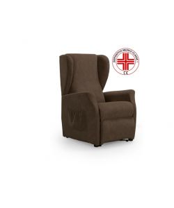 Poltrona Viki recliner Marrone