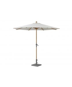 Domo Mea Ombrellone Esterno in Bamboo - Bianco - 270cm