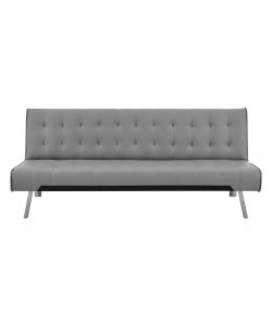 Domo Mea Divano Letto Clic Clac PVC Grigio 180x80 cm - Trasformabile
