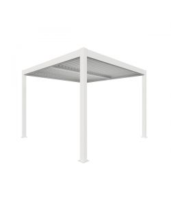 Verdelook Pergola Bioclimatica Atena - Bianca 3x4m in Alluminio