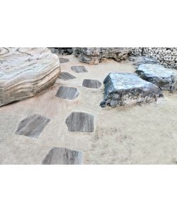 Granulati Zandobbio Passo Giapponese Holz Grigio 42x32 cm - Arelle Giardino