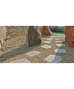 Granulati Zandobbio Passo Giapponese Barge Pietra Beige 42x32 cm