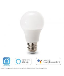 Lampadina Goccia LED A60 SM WiFi RGB+CCT E27 60W