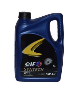 Elf Syntech 5W-40 - Olio Motore 100% Sintetico 4L per Auto Benzina e Diesel