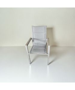 Faccio Io Sedia Teide da Esterno in Polywood Taupe - 64x55x91 cm