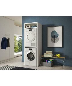 Mobile asciugatrice e lavatrice combinato 70 x 64 x 203 cm