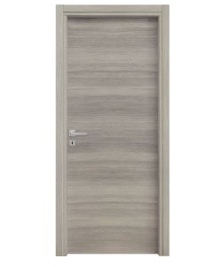 Porta reversibile rovere grigio 70 x 210 h cm