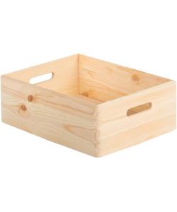 Cassetta in pino massiccio 40 x 30 x 14 cm