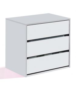 Cassettiera Interna per Armadio Bianca