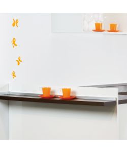 Emuca Alzatina rettangolare per cucina, con accessori per installazione, 4,7 m