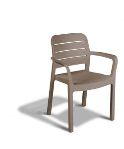 Sedia Tisara da esterno cappuccino Keter