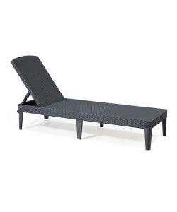 Keter Lettino Prendisole Jaipur - Resina Grafite - 29x187,5x58 cm