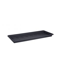 Elho Sottovaso Balconiera - Nero -  80 cm