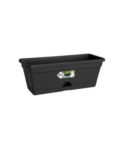 Elho Fioriera Basics Trough Mini - Nero - 30cm