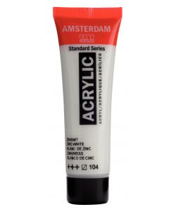 Colore acrilico Amsterdam 20 ML Bianco zinco