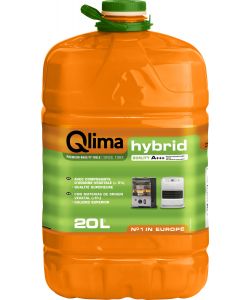 Qlima Combustibile per Stufe Hybrid - Trasparente - 20 Litri