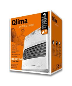 Qlima Stufa Laser - Silver - 3,1 kW