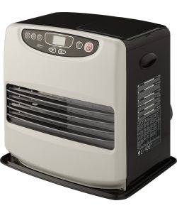 Qlima Stufa Laser Portatile - Bianco Cioccolato - 190 m3