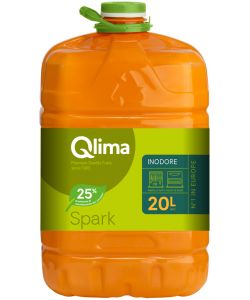 Qlima Combustibile per Stufe - Arancione - 20L