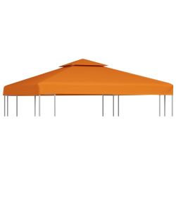 Telo di Ricambio per Gazebo 310g/mq Arancione 3x3m