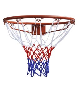 Set Canestro da Basket con Rete Arancione 45 cm