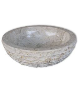 Lavandino in Marmo 40 cm Crema