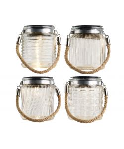 Kaemingk Lampade Solari a LED Assortite - 7x9 cm