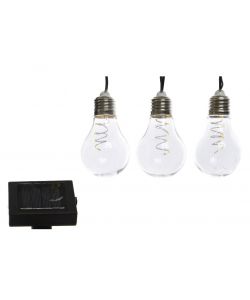 Kaemingk Catena Luminosa Solare Micro LED Nero 450 cm - Luce Calda