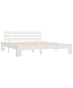 Giroletto Bianco in Legno Massello di Pino 180x200 cm