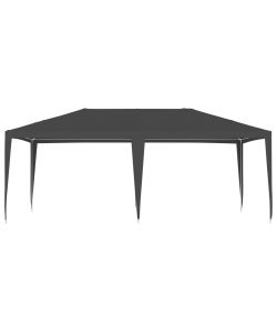 Gazebo Professionale 4x6 m Antracite 90 g/mq