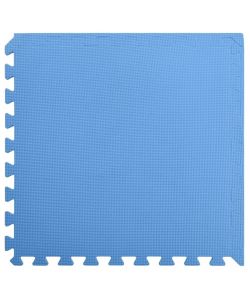 Tappetino a Incastro 24 pz 8,64 mq Schiuma EVA Blu