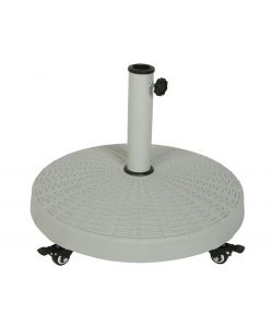 Base ombrellone decorazione rattan diam.52 cm grigio