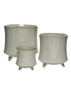 Porta vaso in Gres