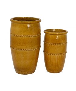 Lucia Vaso in terracotta 79cm