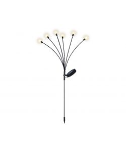 Kaemingk Lampada Solare Decorativa a Stelo Firefly 70cm con 6 LED Caldi
