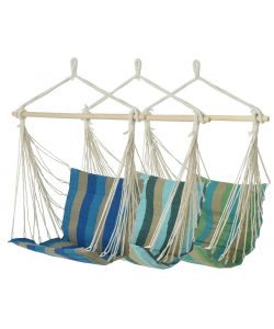 Kaemingk Amaca Poltrona Sospesa - Righe - 50x98x100 cm