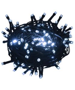 Stringa Luci 2000 LED Interni Esterni 200m IP44 Bianco Freddo