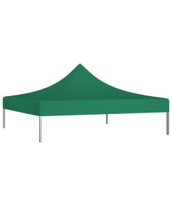 Tetto per Tendone per Feste 3x3 m Verde 270 g/mq