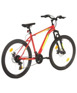 Mountain Bike 21 Speed 27,5' Ruote 42 cm Rosso