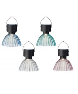 Kaemingk Luce LED Solare Sospesa Colori Assortiti diam.8xH10cm