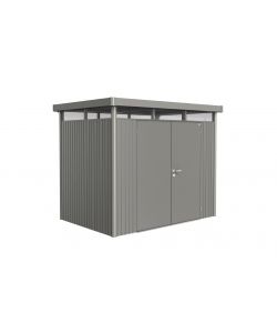 Biohort Casetta da Giardino HighLine H2 Grigio Quarzo 275x195x222 cm