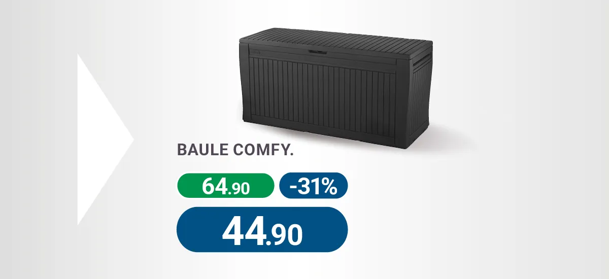 Baule per esterni in offerta
