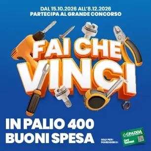 Nuovo concorso FAI CHE VINCI!