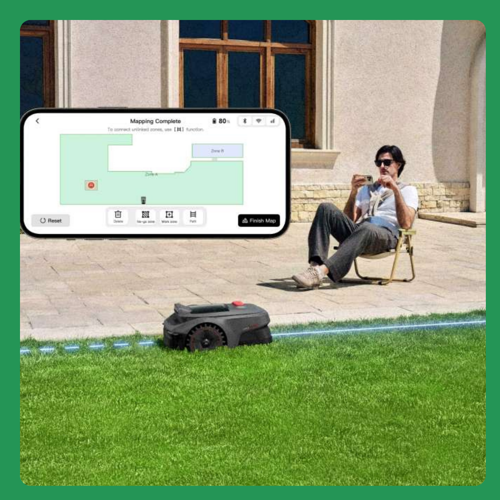 La mappatura del prato per il robot