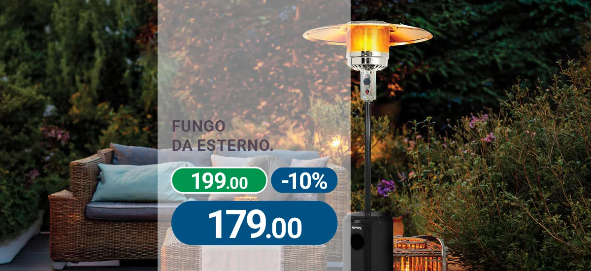 Stufa a fungo per esterni in offerta